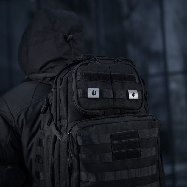 M-Tac MOLLE Patch Тризуб світловідбиваючий