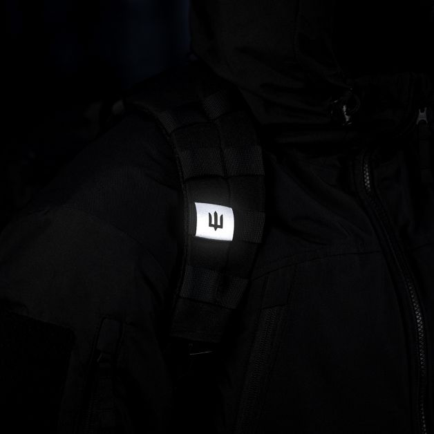 M-Tac MOLLE Patch Тризуб світловідбиваючий