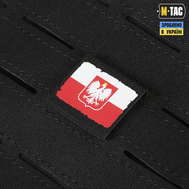 M-Tac MOLLE Patch Прапор Polska White/Red/Black