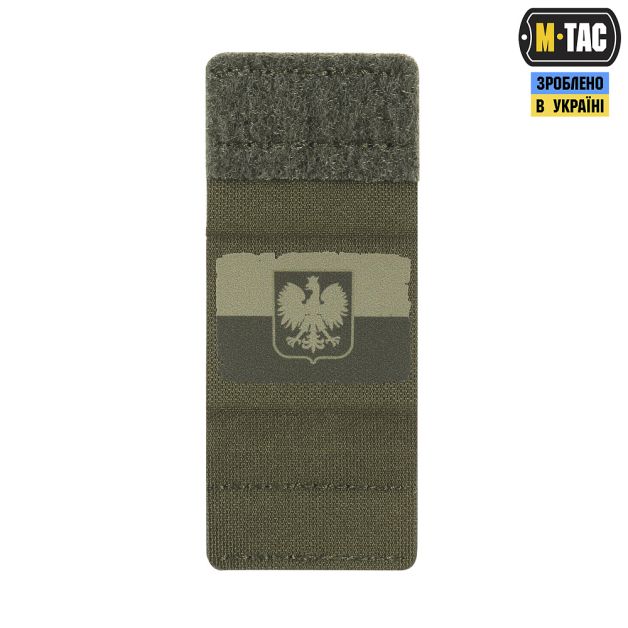 M-Tac MOLLE Patch Прапор Polska Olive/Ranger Green
