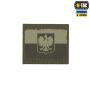 M-Tac MOLLE Patch Прапор Polska Olive/Ranger Green