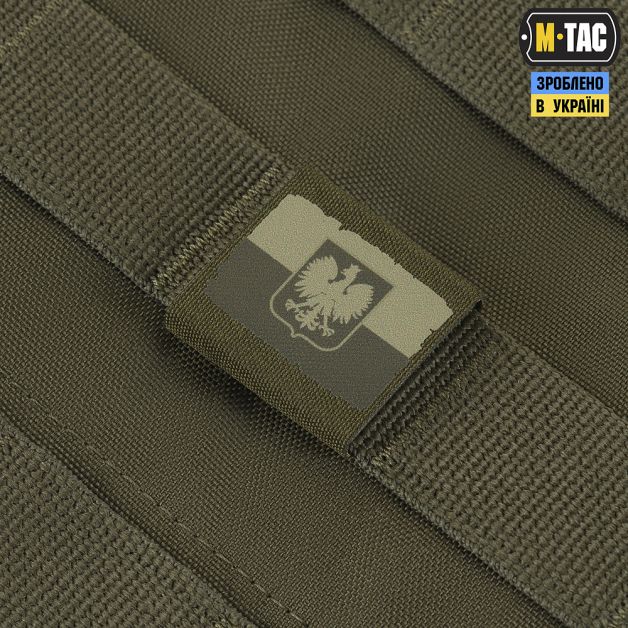 M-Tac MOLLE Patch Прапор Polska Olive/Ranger Green