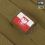 M-Tac MOLLE Patch Прапор Polska White/Red/Coyote