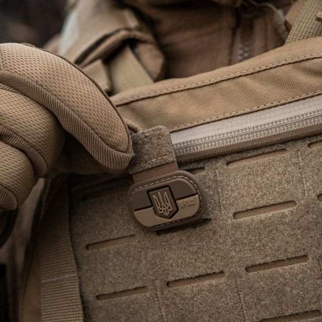 M-Tac MOLLE Patch Прапор України з гербом PVC Coyote