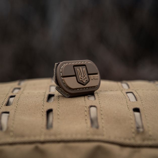 M-Tac MOLLE Patch Прапор України з гербом PVC Coyote