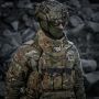 M-Tac нашивка Skeleton shooter (вышивка) Black