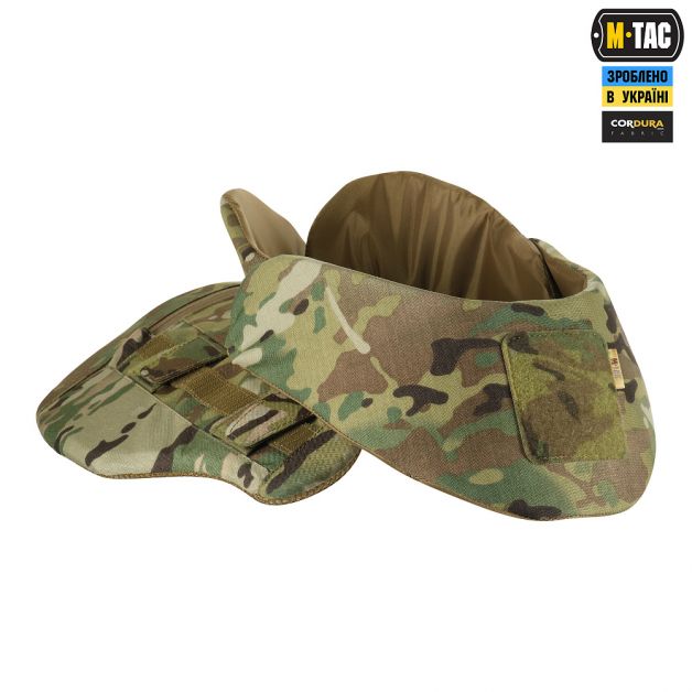 M-Tac Горжет с баллистическими пакетами 1 класс для Cuirass QRS Multicam