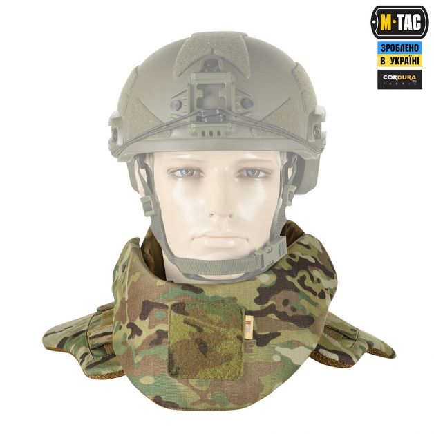 M-Tac Горжет с баллистическими пакетами 1 класс для Cuirass QRS Multicam