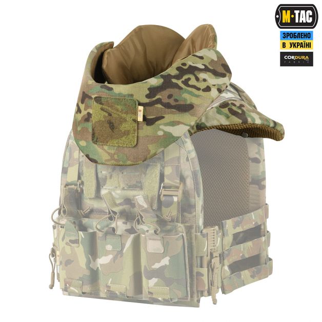 M-Tac Горжет с баллистическими пакетами 1 класс для Cuirass QRS Multicam