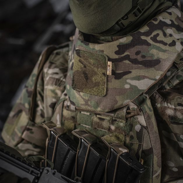 M-Tac Горжет с баллистическими пакетами 1 класс для Cuirass QRS Multicam
