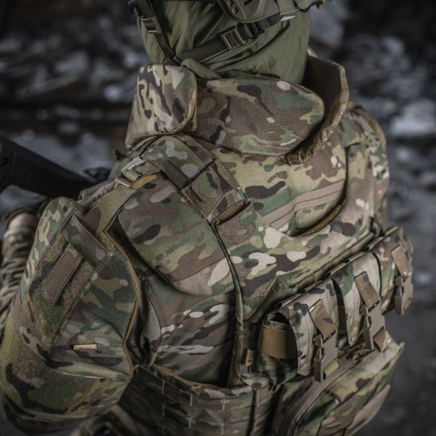 M-Tac Горжет с баллистическими пакетами 1 класс для Cuirass QRS Multicam