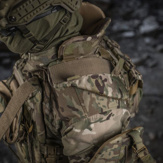 M-Tac Горжет с баллистическими пакетами 1 класс для Cuirass QRS Multicam