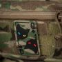 M-Tac нашивка Queen of spades Multicam/Black