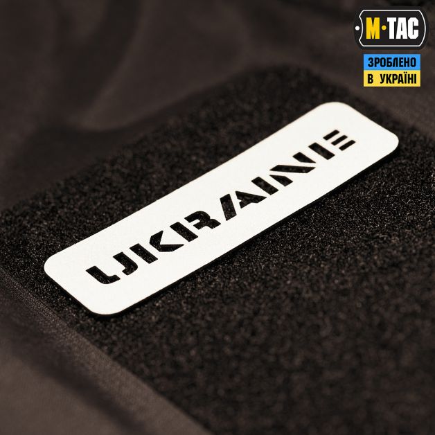 M-Tac нашивка Ukraine сквозная 25х80 Laser Cut светоотражающая 