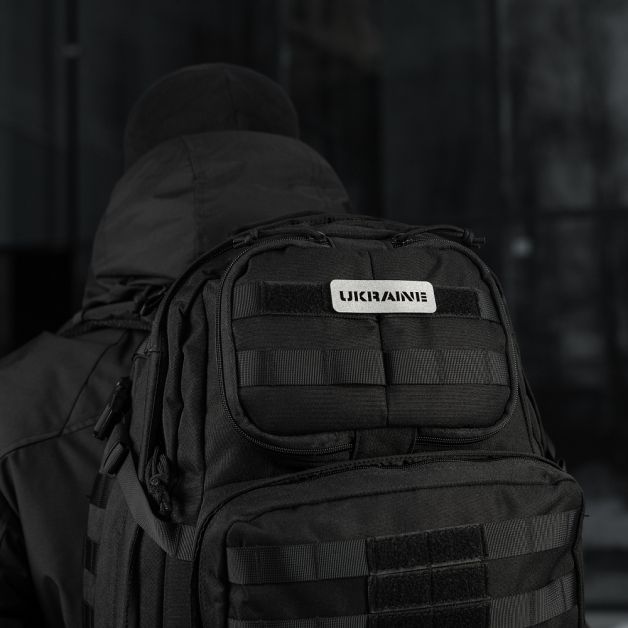 M-Tac нашивка Ukraine сквозная 25х80 Laser Cut светоотражающая 