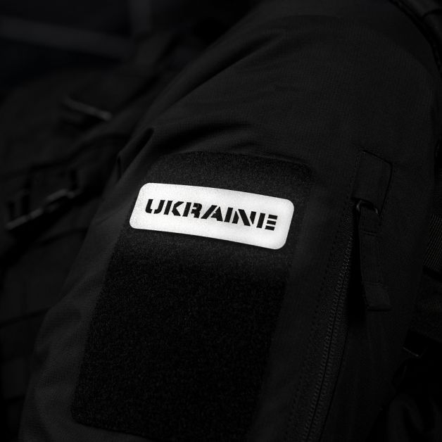 M-Tac нашивка Ukraine сквозная 25х80 Laser Cut светоотражающая 