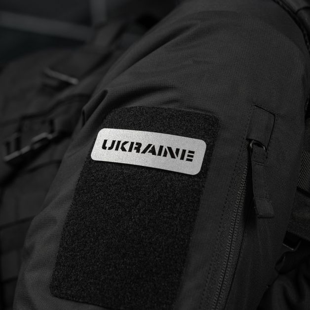 M-Tac нашивка Ukraine сквозная 25х80 Laser Cut светоотражающая 