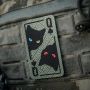 M-Tac нашивка Queen of spades (Орнамент) Olive