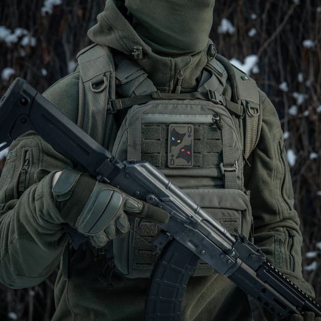 M-Tac нашивка Queen of spades Ranger Green/Black