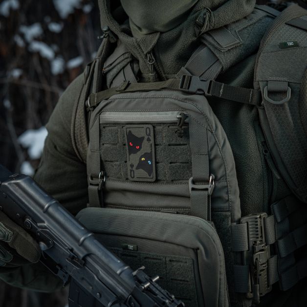 M-Tac нашивка Queen of spades Ranger Green/Black
