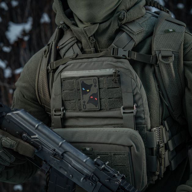 M-Tac нашивка Queen of spades Ranger Green/Black