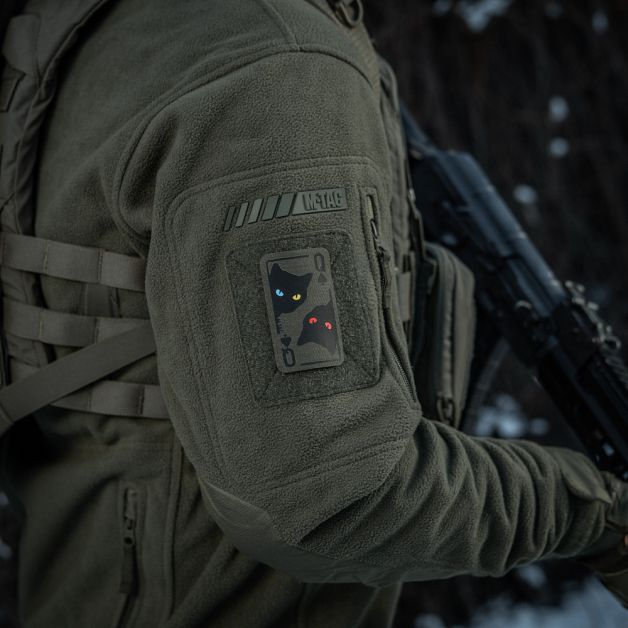 M-Tac нашивка Queen of spades Ranger Green/Black