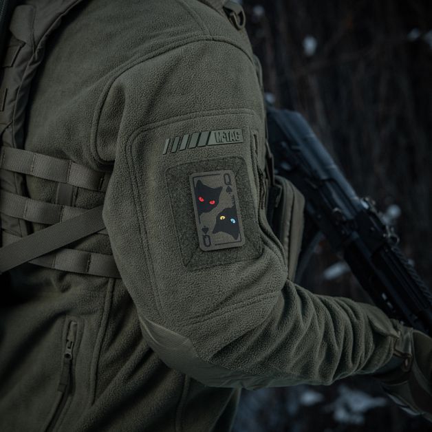 M-Tac нашивка Queen of spades Ranger Green/Black