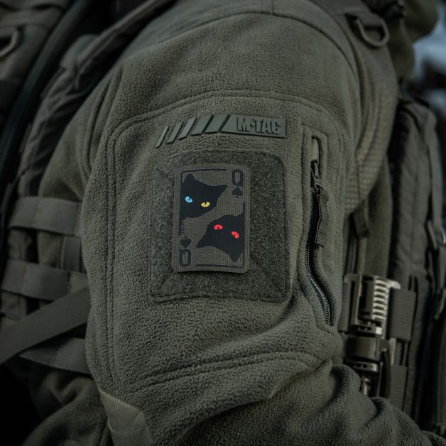 M-Tac нашивка Queen of spades Ranger Green/Black