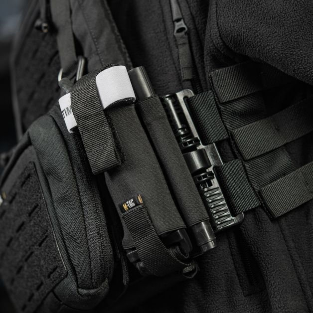 M-Tac підсумок для турнікета еластичний на липучці Gen.III Black