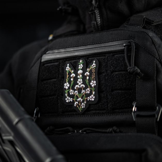 M-Tac нашивка Бавовна (вишивка) Black