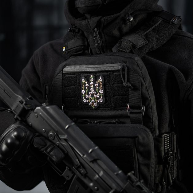 M-Tac нашивка Бавовна (вишивка) Black