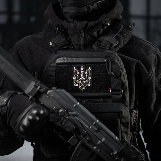 M-Tac нашивка Бавовна (вишивка) Black