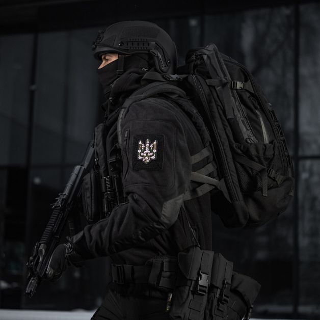 M-Tac нашивка Бавовна (вишивка) Black