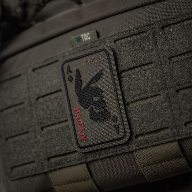 M-Tac нашивка Bad Boy (вишивка) Ranger Green