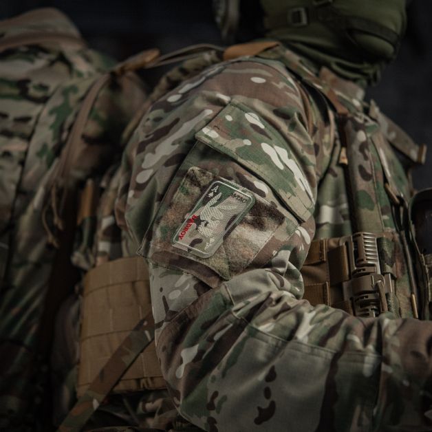 M-Tac нашивка Bad Boy (вишивка) Multicam