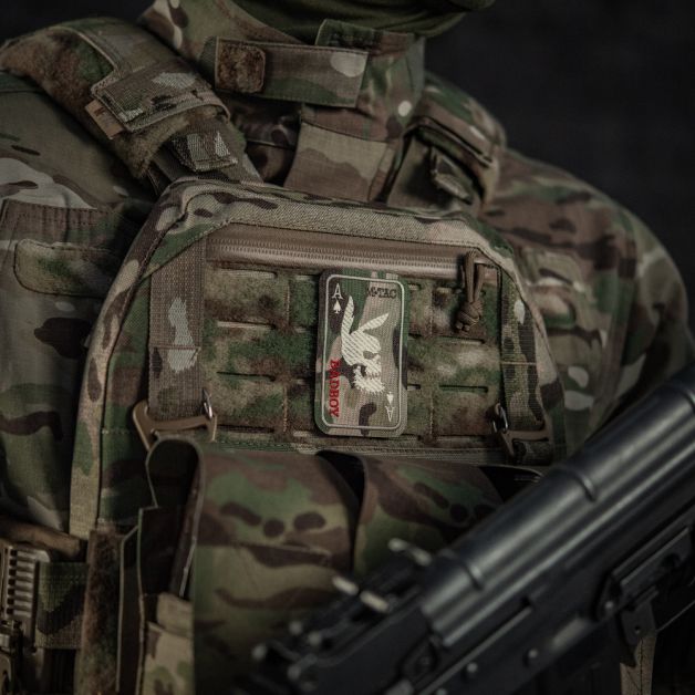 M-Tac нашивка Bad Boy (вишивка) Multicam