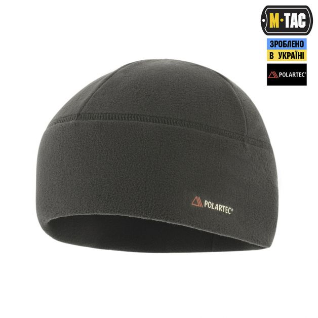 M-Tac шапка Watch Cap флис Light Polartec Dark Grey