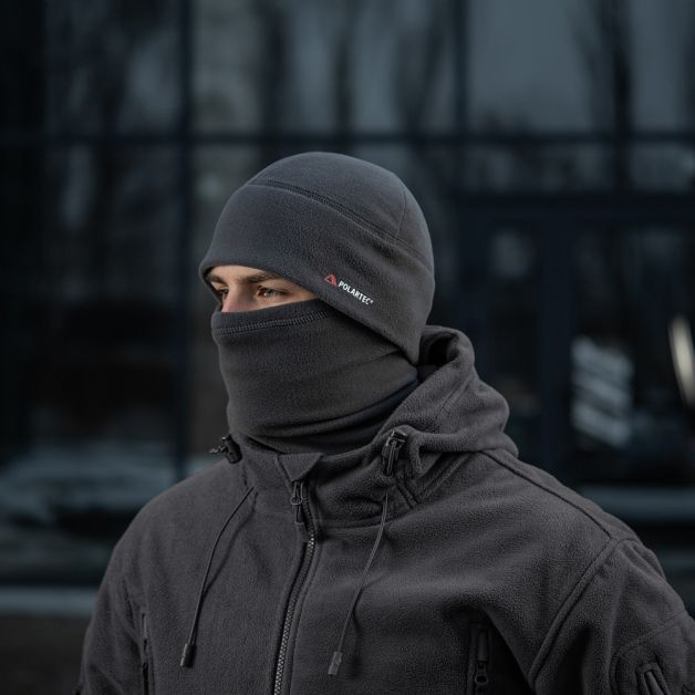 M-Tac шапка Watch Cap флис Light Polartec Dark Grey