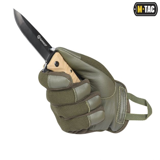 M-Tac перчатки Police Olive