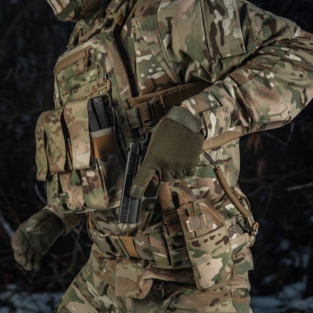 M-Tac перчатки Police Olive