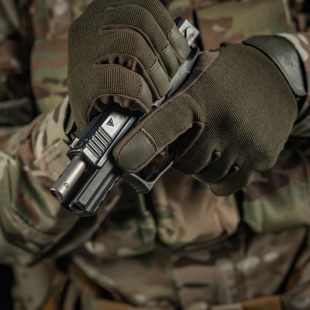 M-Tac перчатки Police Olive