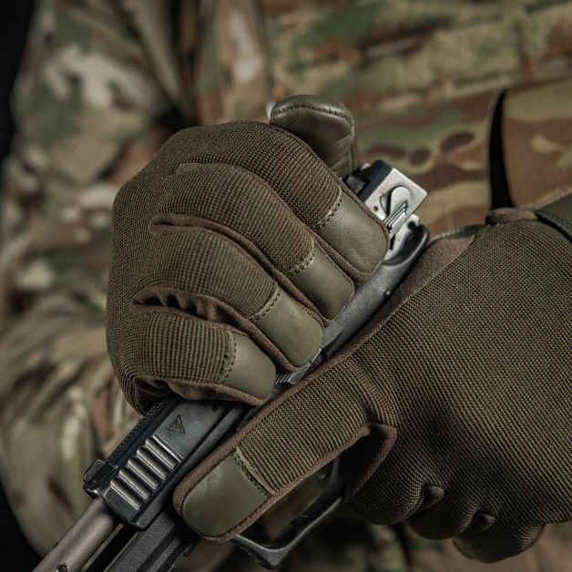 M-Tac перчатки Police Olive