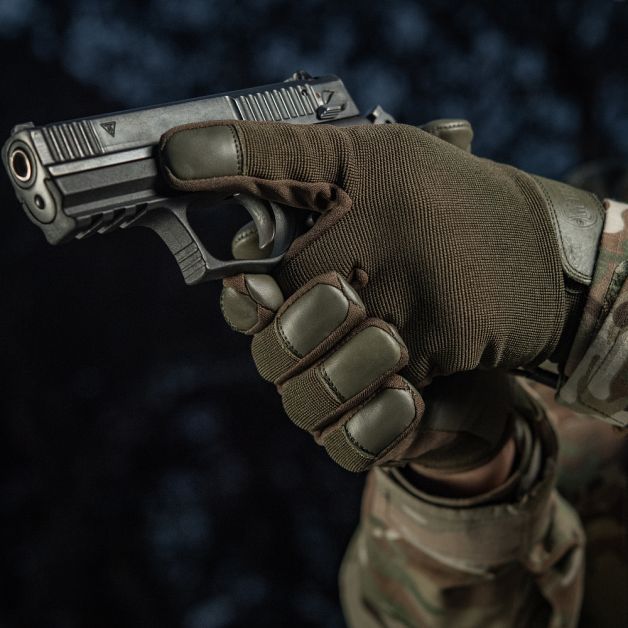 M-Tac перчатки Police Olive