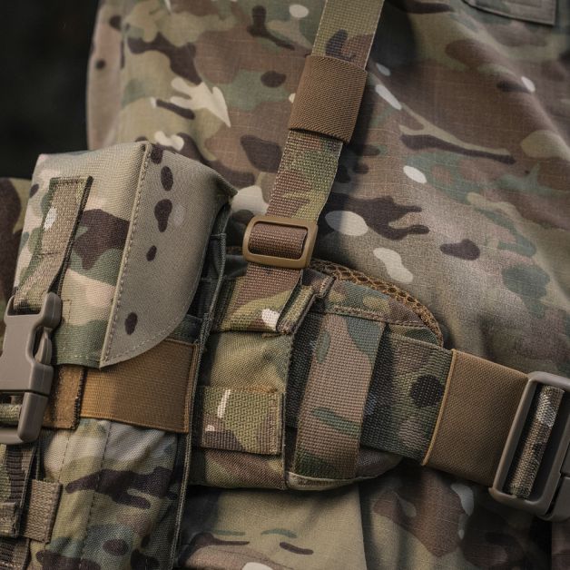 M-Tac ремни плечевые для тактического пояса Elite Multicam