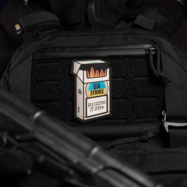 M-Tac нашивка UA STRIKE Black