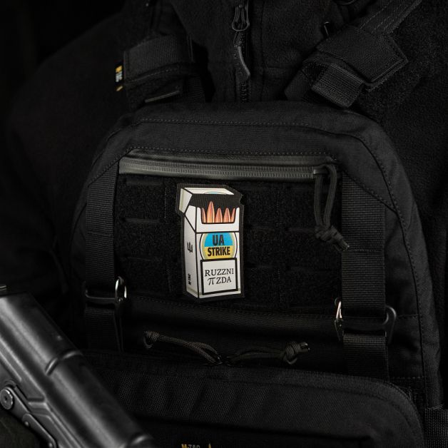 M-Tac нашивка UA STRIKE Black
