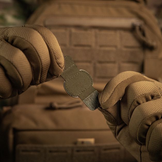 M-Tac MOLLE Patch группа крови B (III) - PVC Ranger Green