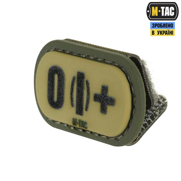 M-Tac MOLLE Patch группа крови O (I) + PVC Ranger Green