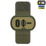 M-Tac MOLLE Patch группа крови O (I) - PVC Ranger Green
