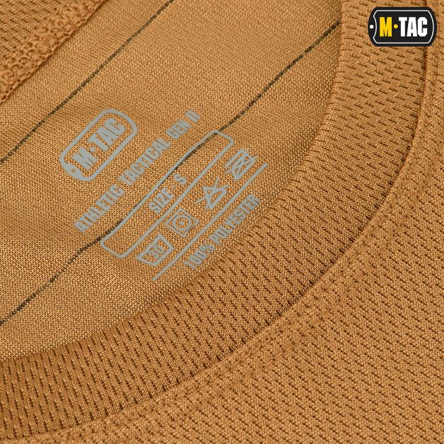 M-Tac футболка потоотводящая Athletic Tactical Gen.2 Coyote Brown